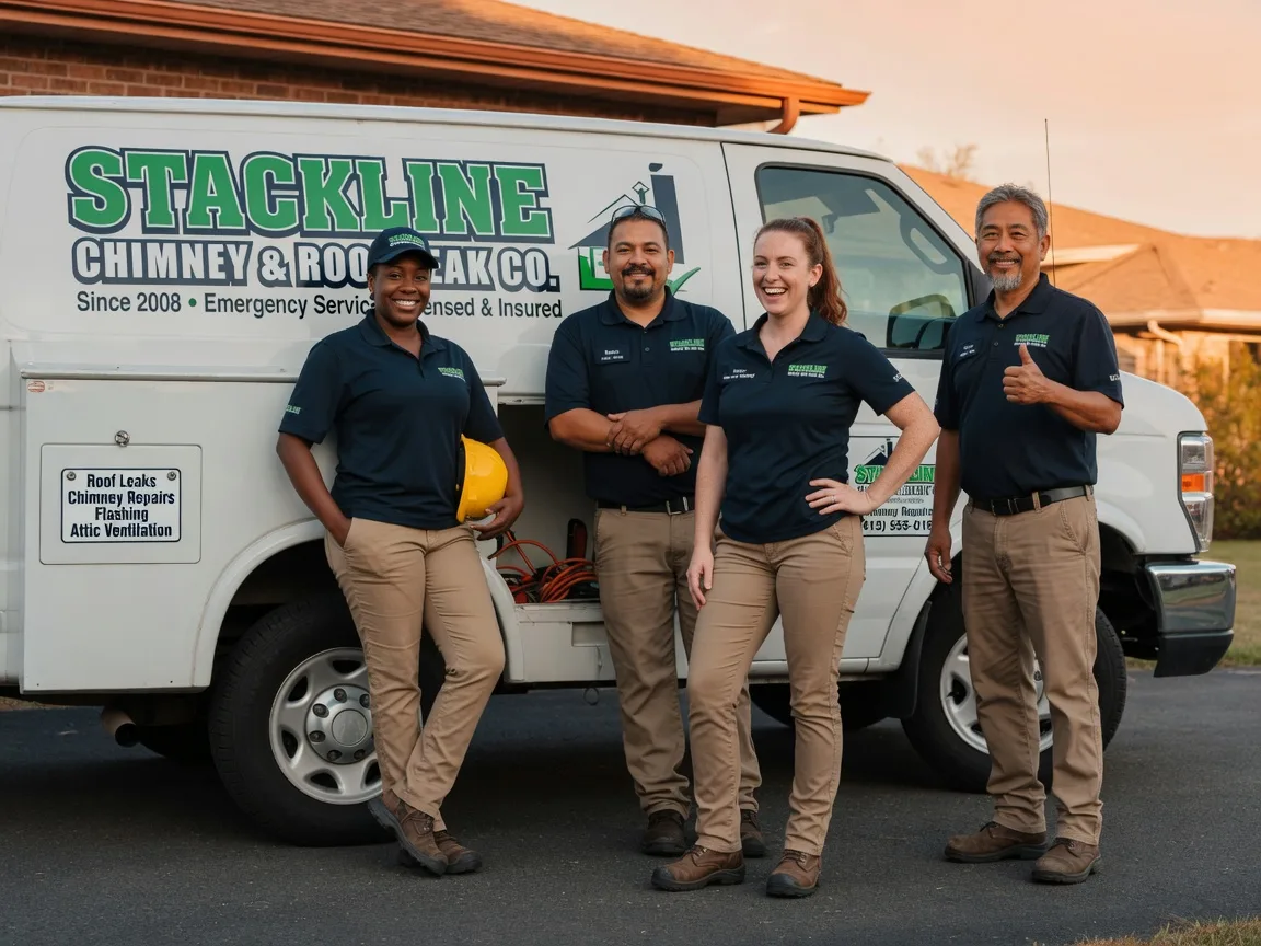 Chimney flashing repair company in Middleton, WI